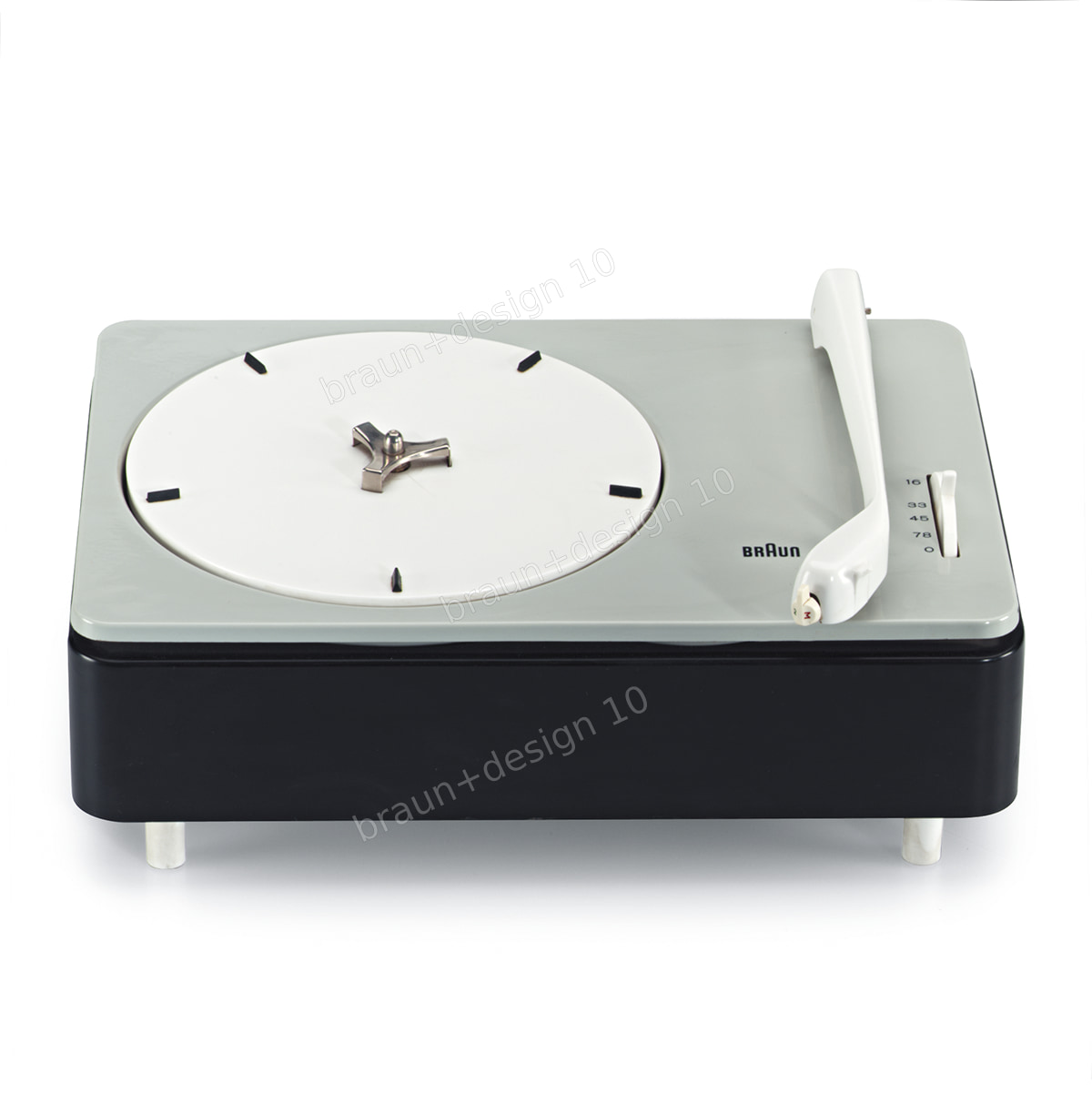 Braun PC 3 SV Phonokoffer, 1957, designed by Wilhelm Wagenfeld / Dieter Rams / Gerd A. Müller