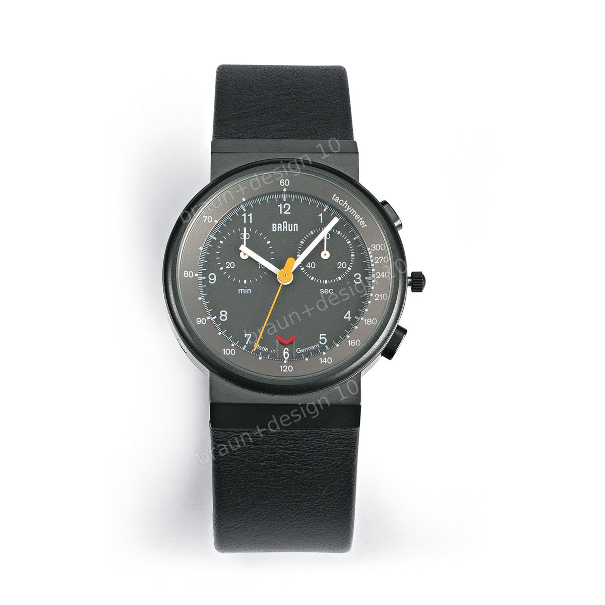 Braun AW 60 chronodate matt poliert (S), 1996, designed by Dieter Lubs