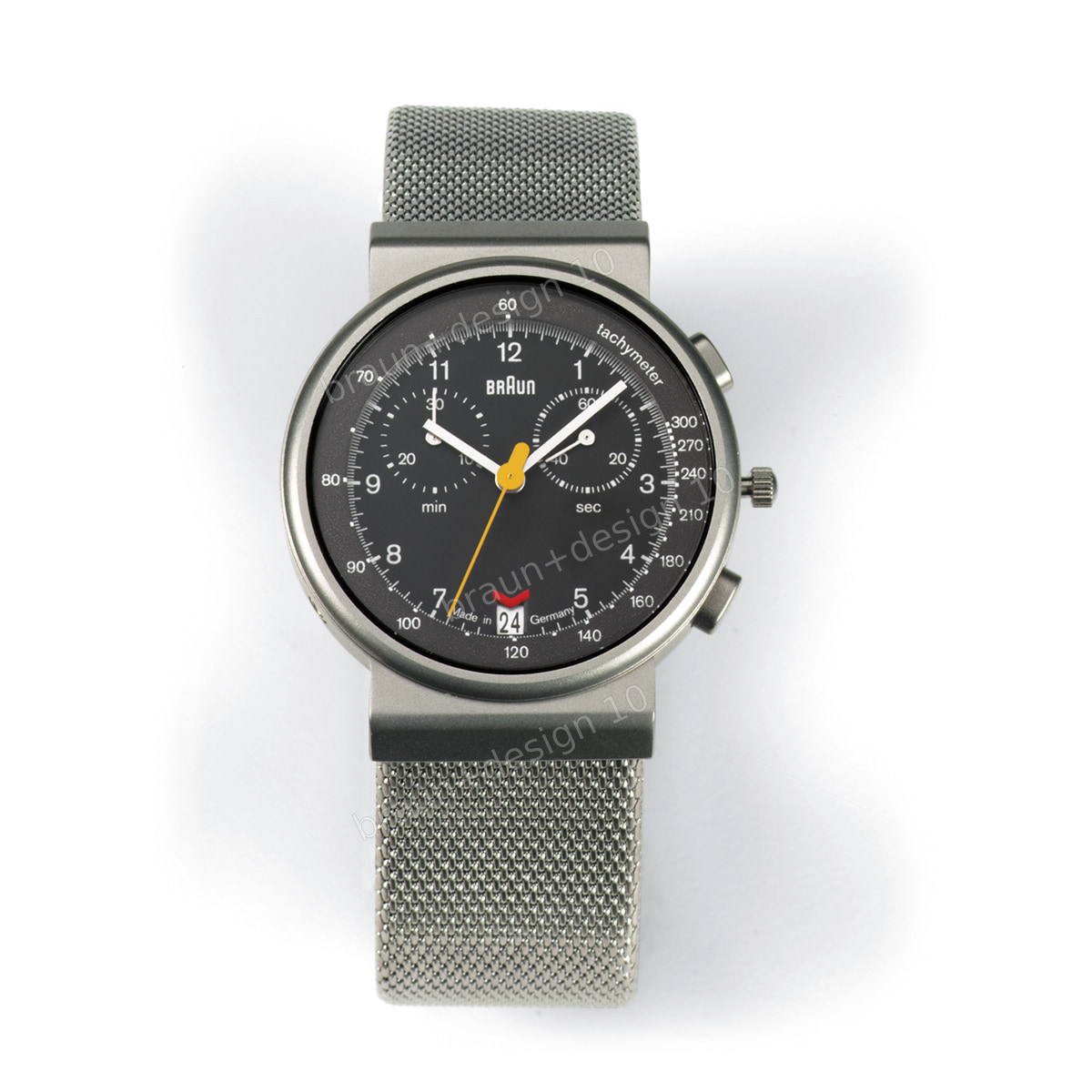 Braun AW 70 chronograph Millennium Edition, 2000, designed by Dieter Lubs