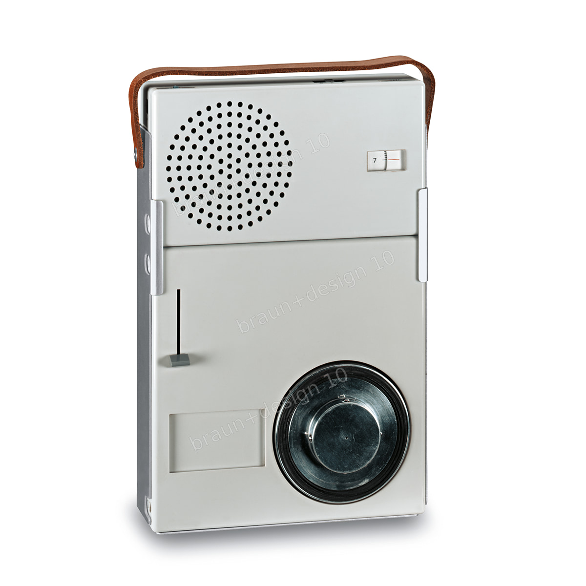 Braun TP 1 Phono-Transistor, 1959, designed by HfG Ulm / Dieter Rams